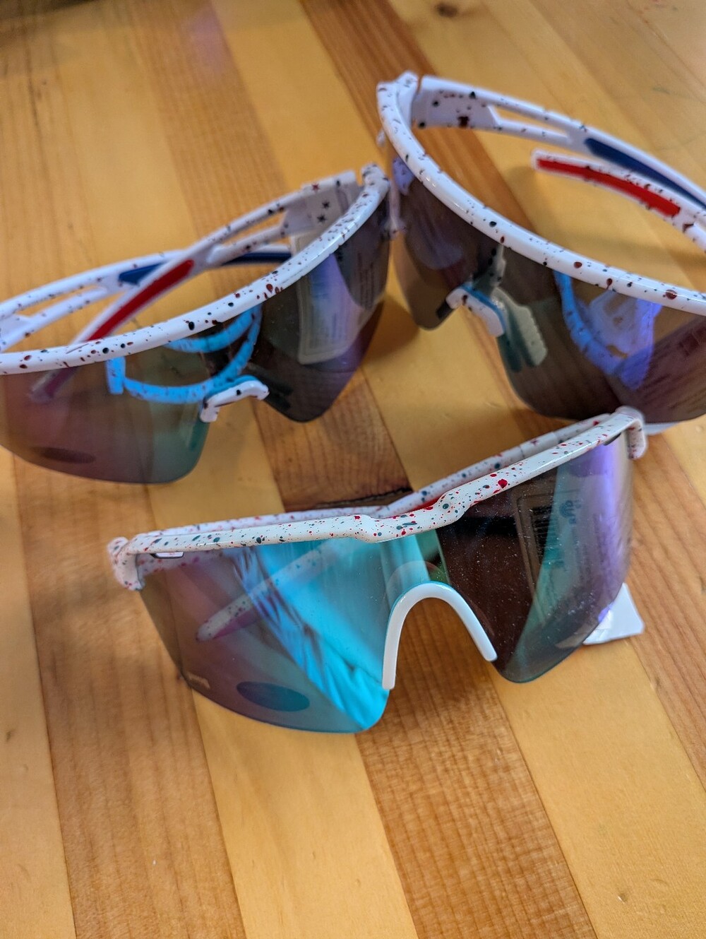 ​Pugs USA AM2 Patriotic Sunglasses Bundle (3 Pairs) 4th of July World Cup
